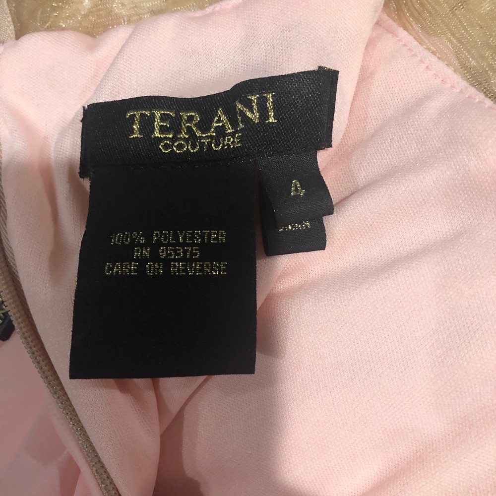 Terani Couture Pink Crystal illusion Dress-BNWT - Picture 4 of 10